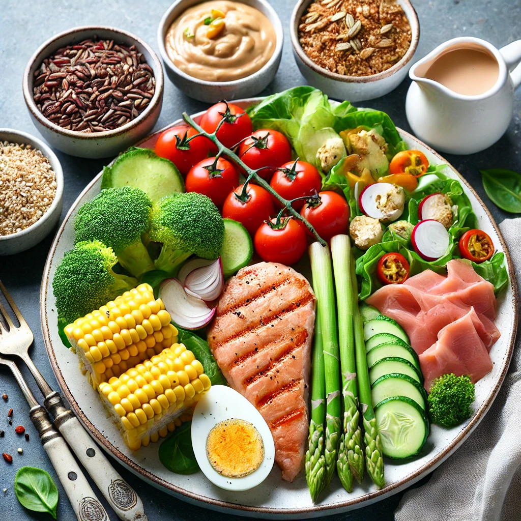 Eating Healthy Food