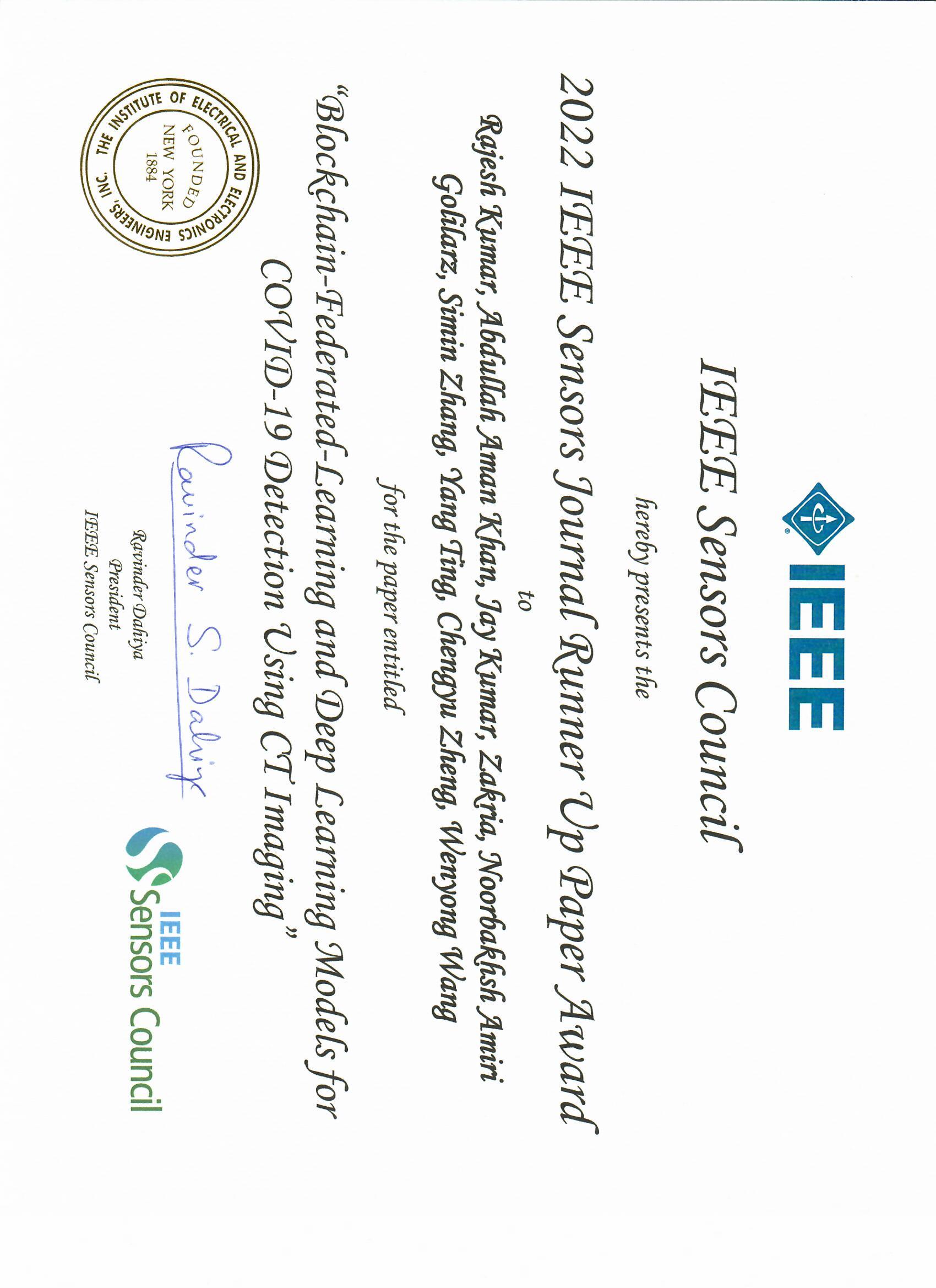 Achievement Recognition
