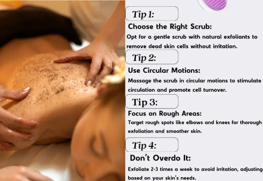 Exfoliation Tips