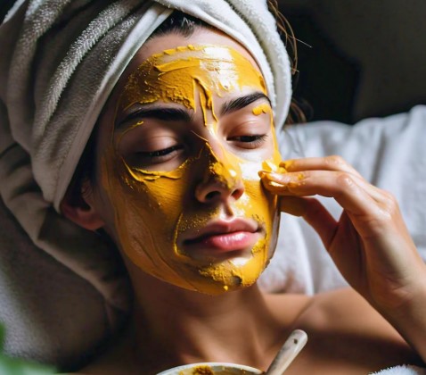 Turmeric and Yogurt Mask