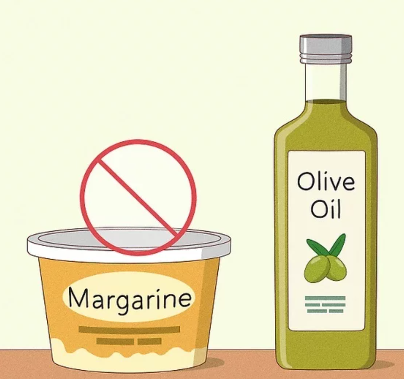 Healthy fats like avocado, olive oil, nuts